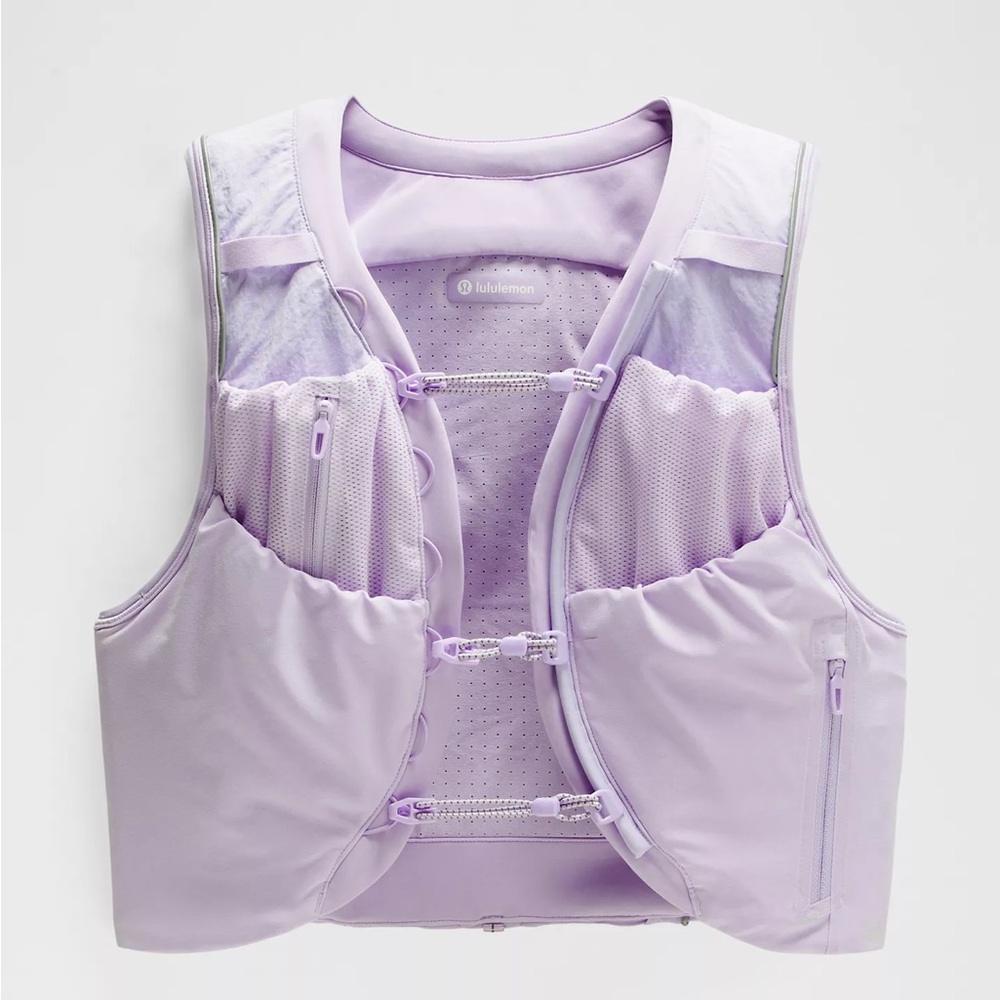 Lululemon Fast and Free Trail Running Vest Lavender Frost New with tags